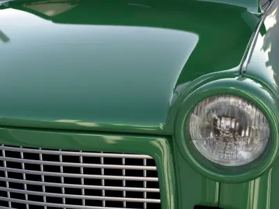 Trabant 601 estate rev 3D model