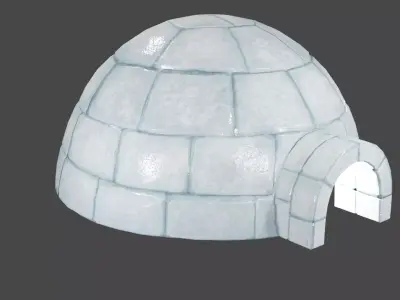 Igloo 3D model