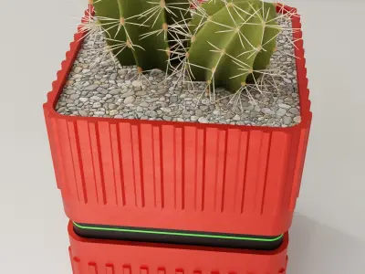 Plant pot holder 84 3D print model