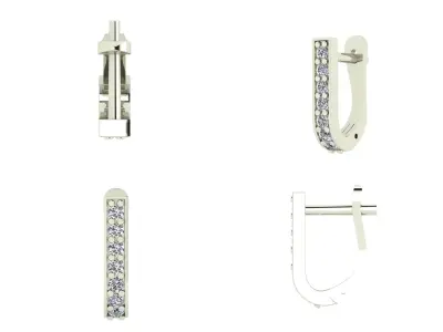 Earrings n 17  3D print model