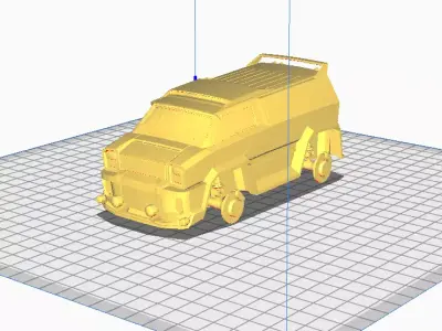 ROCKET LEAGUE Merc 3D print model