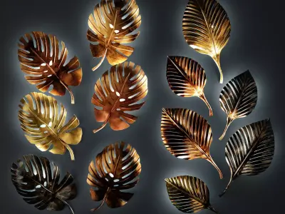 Eurolamp Art Luxury Leaves 3D model