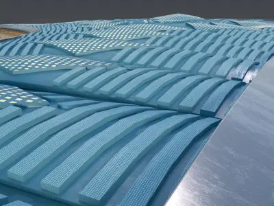 Kuwait International Airport 3D model