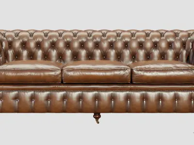 Chesterfield Sofa 3D model