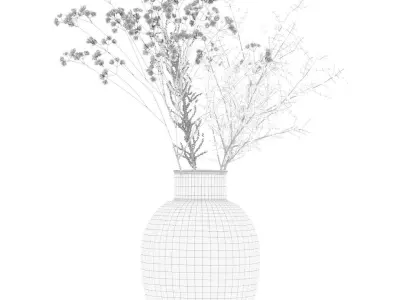 Bouquet 02 3D model buy