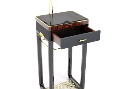 Luxxu Waltz Valet Stand 3D Model 3D model