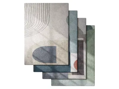 Carpet set 71 3D model