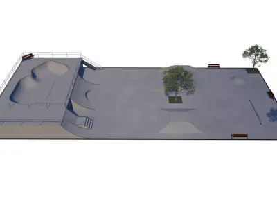 Skate park  3D model