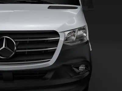 Mercedes Benz Sprinter Panel Van L4H2 RWD 2020 3D model