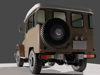 Toyota fj40 Landcruiser 3D model