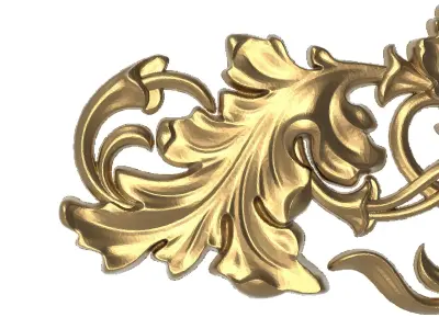  decorative pattern ready for 3D printing 3D model 258