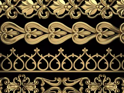Path Ornament Pack 14 3D model