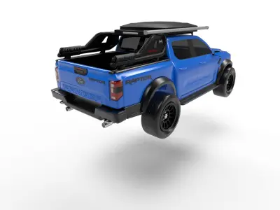  Car FOR RAPTOR  3D model