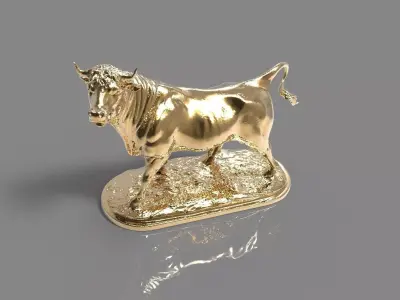 Bull  Animal 3D print model
