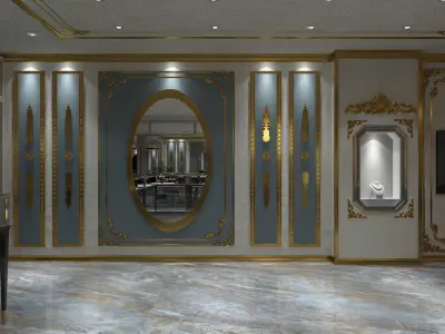 Luxury JEWELLER JEWELER  3D model