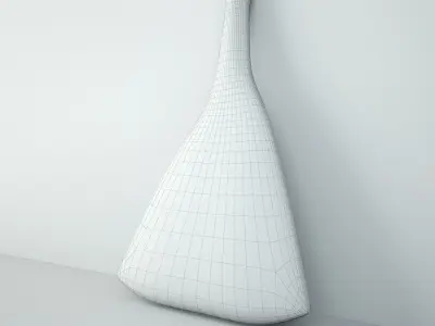 Decorative Broom With Handle ZARA HOME 3D model