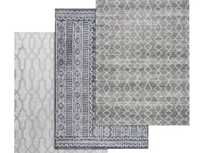 Rug Set 1641 3D model