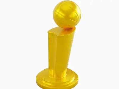NBA Trophy Cup 3D model