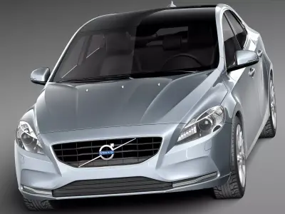 Volvo V40 2013 3D model