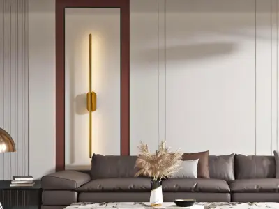 room Modern living 3D model