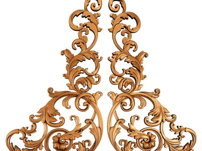 Decorative Ornamental 21 3D model