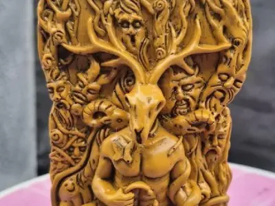 Pan Statue nordic inspired  3D print model