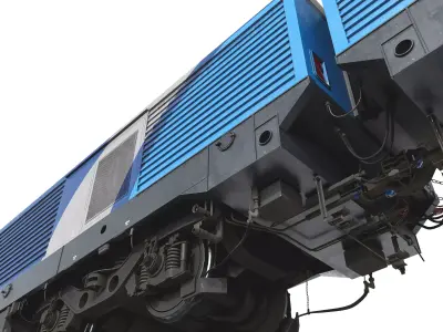 Belarusian-Chinese cargo truck 1st model-BKG1 3D model