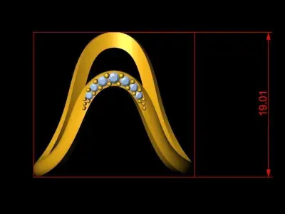 Vanki Ring 3D print model