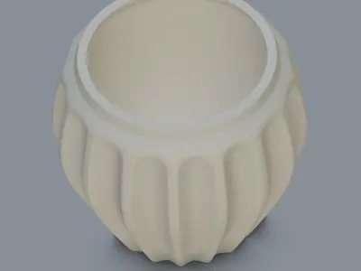 Garden urn planter54 3D model