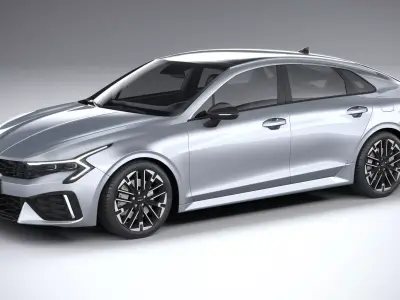 Kia K5 GT-line 2025 3D model