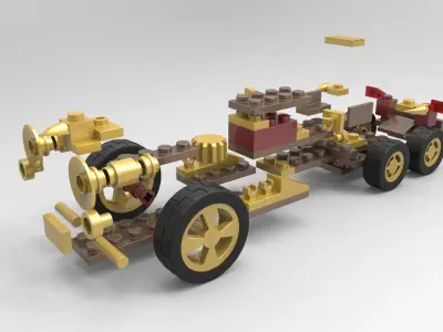 THE PENGUI  ARCTIC ROLLER 3D model
