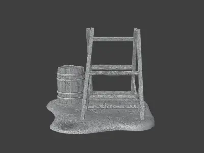 Barrels 3D print model