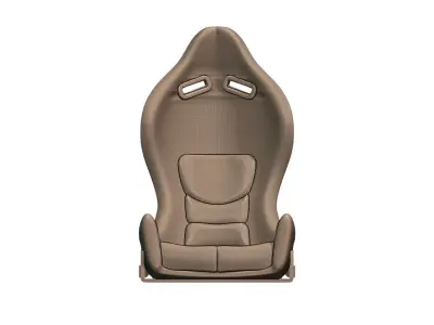 Bucket seat 3D print model