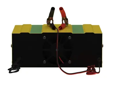 Garage Intelligent Battery Charger 3D model