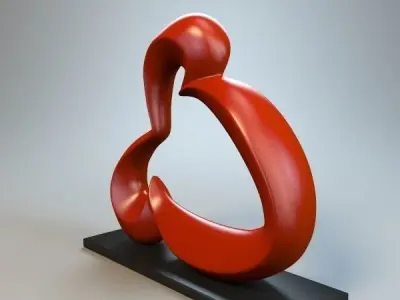Abstract Figure 3D model 27