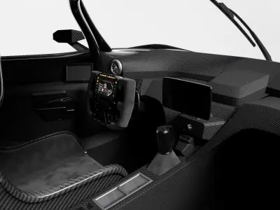 KTM X-BOW GT2 KIT Low-poly 3D model