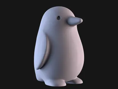 Penguin 3D print model
