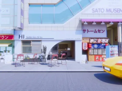 Ginza Tokyo 3D model