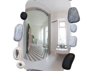 Colar mirror  by Eny Lee Parker 3D model