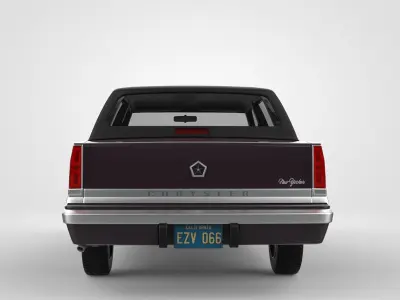 Chrysler New Yorker 1991 3D model