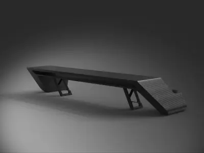 Spoiler rider tuning auto rc  3D model