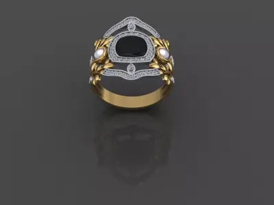 Women Ring 3D print model