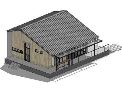 Coffee Shop 3D model