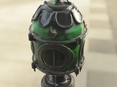 Post Apocalyptic Reactor Core 3D model