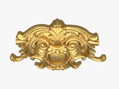 Classic decor ornament 232 3D model