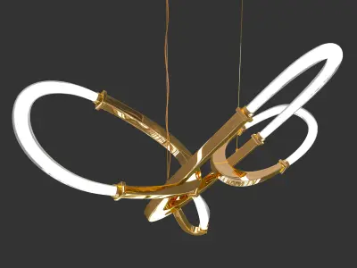 Bouchon Chandelier-2 3D model