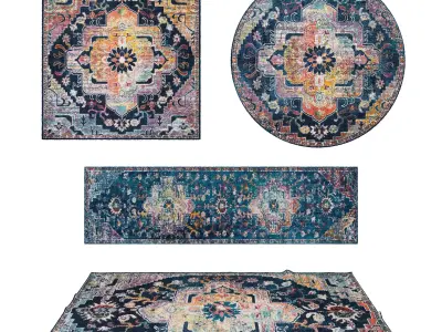 Rugs No 592 Low-poly 3D model