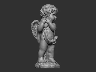 Baby  Angel Figure Model - Printable 3D print model