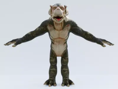 Alien Creature  3D model