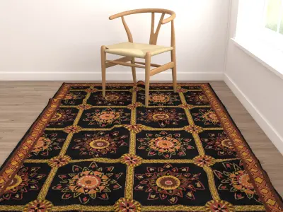 Rugs No 47 Low-poly 3D model